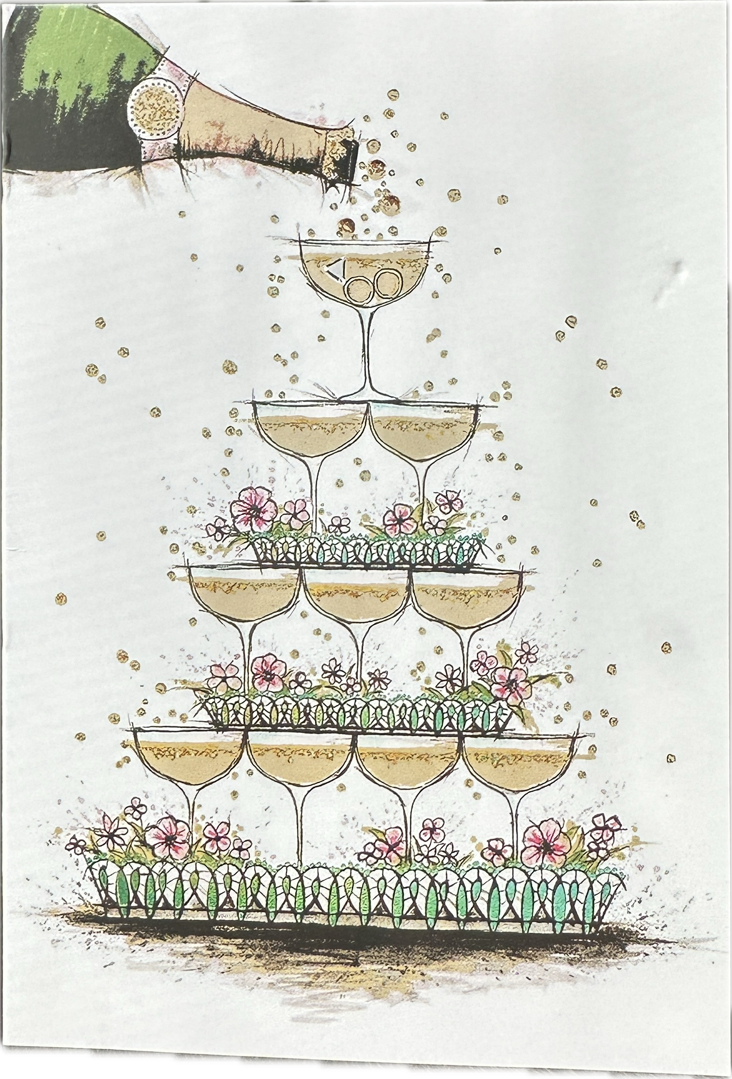 Atvirukas Šampano piramidė