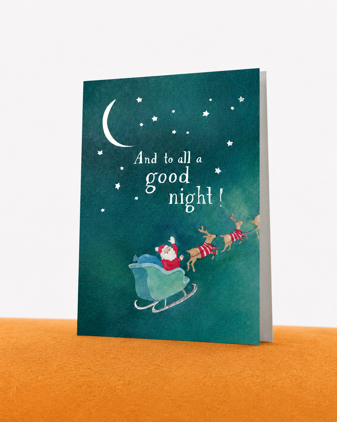 Kalėdinis atvirukas „And To All A Good Night!“