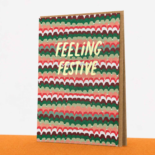 Kalėdinis atvirukas „Feeling Festive“