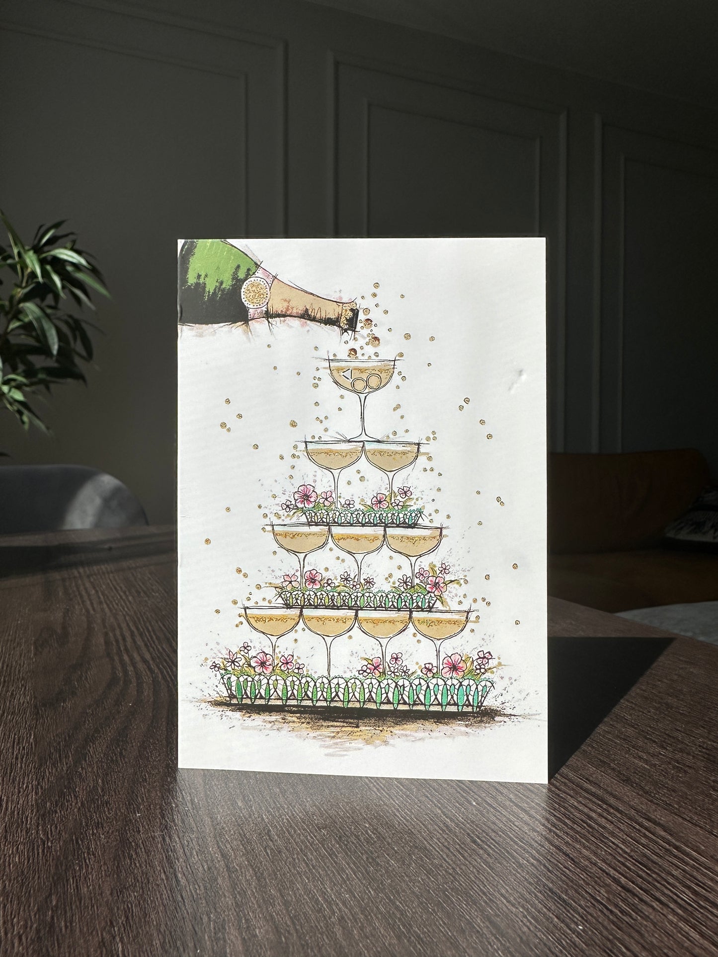 Atvirukas Šampano piramidė